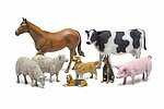Tamiya 35385 Livestock Set II 1:35