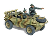 Tamiya 35393 German Schwimmwagen Type 166 Wide Wheel Version 1/35 Model Kit — manufacturer product view 1