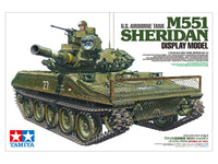 Tamiya 36213 M551 Sheridan Display Model 1/16 Model Kit — manufacturer product view 2