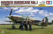 Tamiya 37011 Hawker Hurricane Mk. I with 3 Figures 1/48 Model Kit — manufacturer product view 2