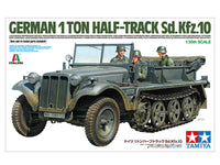 Tamiya 37016 German Sd.Kfz.10 1-Ton Half-Track 1/35 Model Kit — manufacturer product view 2
