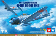 Tamiya 60780 Mitsubishi A6M2b Zero Fighter Zeke 1/72 Model Kit — manufacturer product view 2