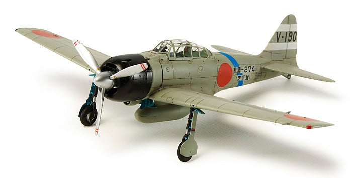 Tamiya 60784 Mitsubishi A6M3 Zero Model 32 Hamp 1/72 Model Kit — manufacturer product view 1