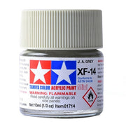 Tamiya 81714 XF-14 J.A. Grey Acrylic Paint Mini 10ml