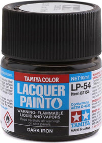 Tamiya LP-54 Dark Iron lacquer paint 10ml 82154