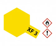 Tamiya XF-3 Flat Yellow Acrylic Paint Mini 10ml