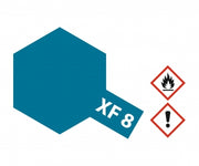 Tamiya XF-8 Flat Blue Acrylic Paint Mini 10ml