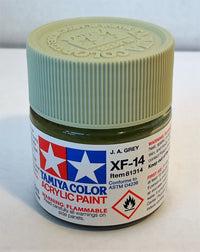 Tamiya XF-14 J.A. Grey acrylic paint 23ml 81314