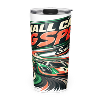 Small Cars Big Speed 20 oz Tumbler product mockup