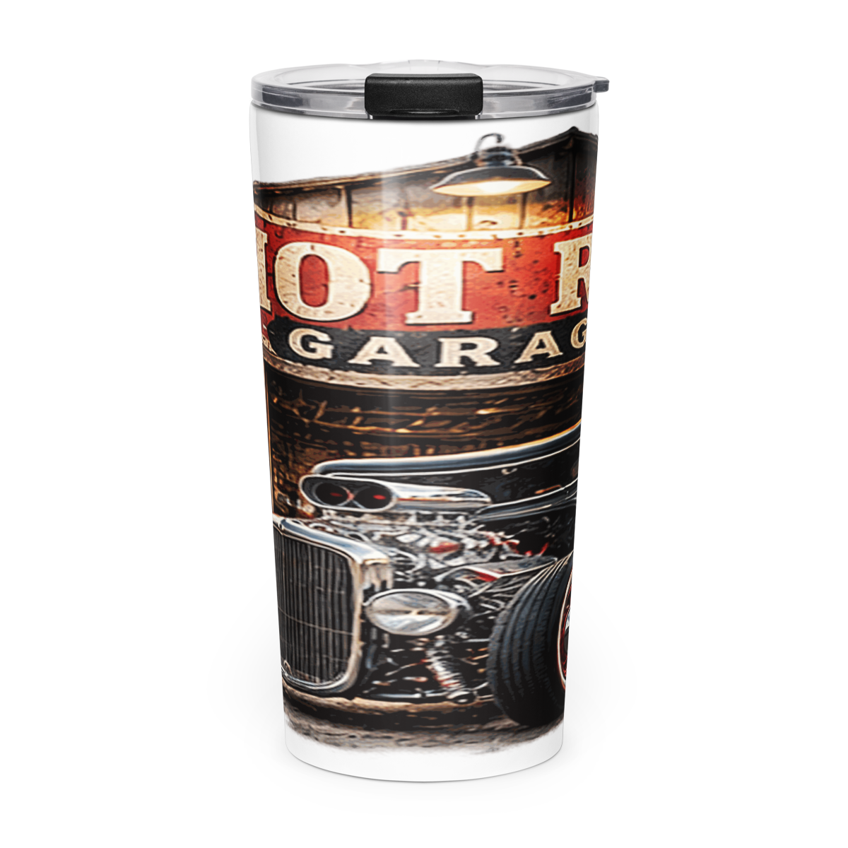 Hot Rod Garage Blown Coupe 20 oz Tumbler product mockup
