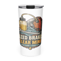Bleed Brakes Clear Mind 20 oz Tumbler product mockup