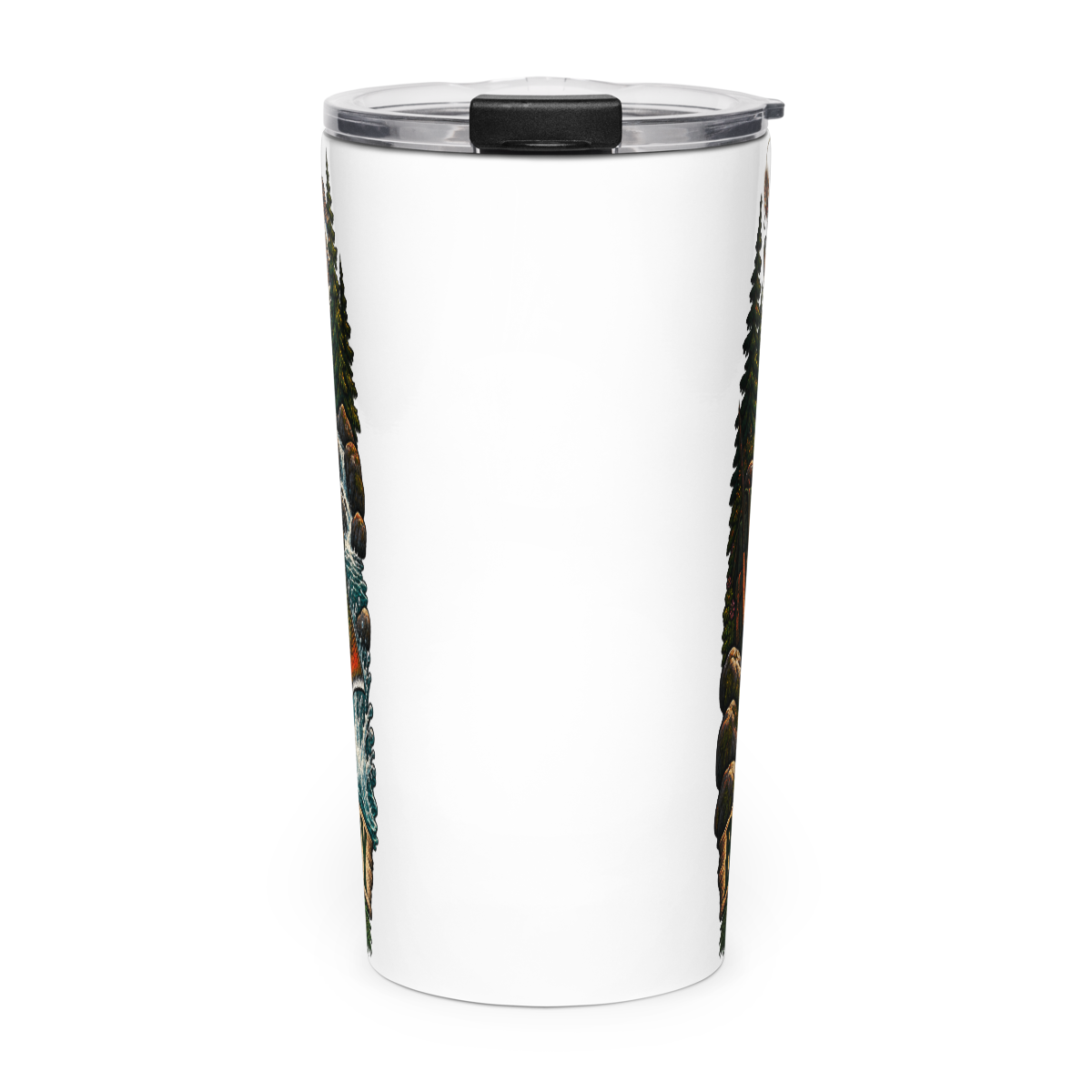 Backcountry Brook Trout Fishing 20 oz Tumbler product mockup