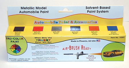 Tru-Color Paint AUTO METALLIC PAINTS 1 OZ – TCP10201 — exact product reference