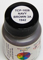 Tru-Color Navy Brown 3-A 1942 1oz — exact product view
