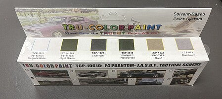 Tru-Color Paint TCP-10610 F-4 Phantom JASDF Tactical Scheme, paint set package