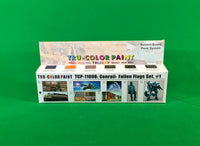 Tru-Color Paint TCP-11008 Conrail Fallen Flags Set #1, front of package