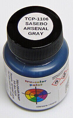 Tru-Color IJN Sasebo Arsenal Gray Paint – 1 oz – TCP-1106