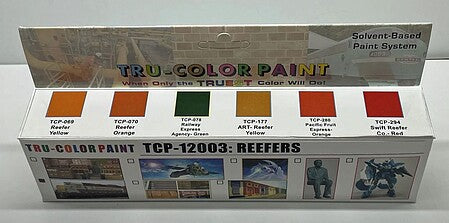 Tru-Color Paint REEFER COLORS-RAILROAD – TCP12003 — exact product reference