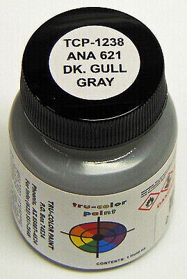 Tru-Color Paint ANA 621 Dark Gull Gray 1 oz – TCP-1238– product image