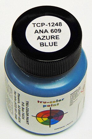 Tru-Color Paint ANA 609 Azure Blue 1 oz – TCP-1248