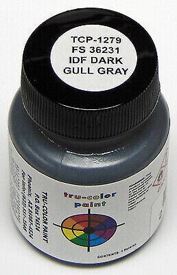 Tru-Color Paint 1279 IDF Dark Gull Grey