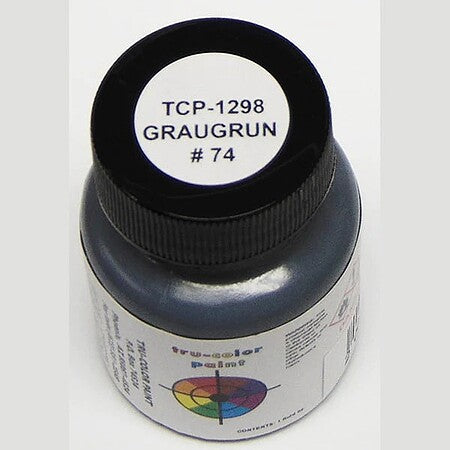 Tru-Color German Graugrün RLM 74 Paint – 1 oz – TCP-1298