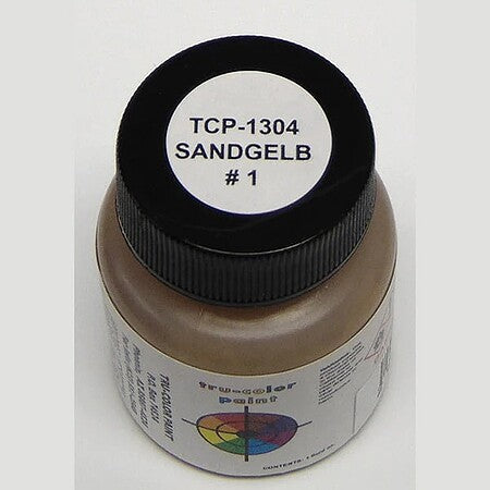 Tru-Color Paint GERMAN:SANDGELB #1 – TCP1304 — exact product reference