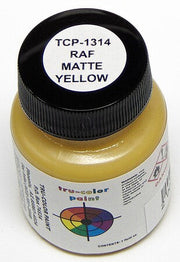 Tru-Color Paint RAF:MATTE YELLOW – TCP1314 — exact product reference
