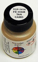 Tru-Color FS-33446 Camouflage Tan 1oz — exact Tru-Color Paint product image