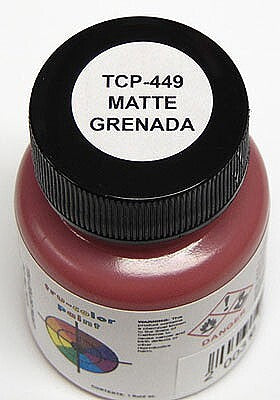 Tru-Color Paint MATTE GRANADA (REDDISH) – TCP449 — exact product reference