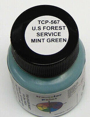Tru-Color Paint Fire Service Mint Green 1 oz – TCP-567