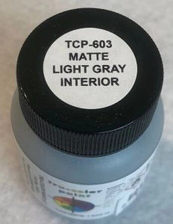 Tru-Color Paint Light Gray Automotive Interior 1 oz – TCP-603