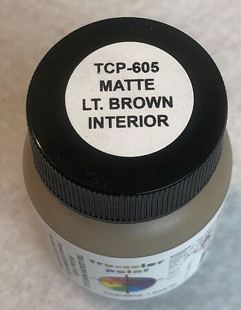 Tru-Color Paint Automotive Interior Brown 1 oz – TCP-605