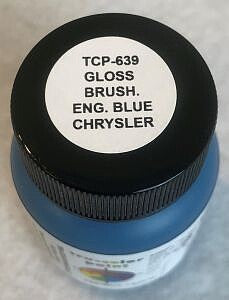 Tru-Color Paint Chrysler Engine Blue Gloss 1 oz – TCP-639