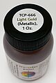 Tru-Color TCP-666 Metallic Light Gold paint