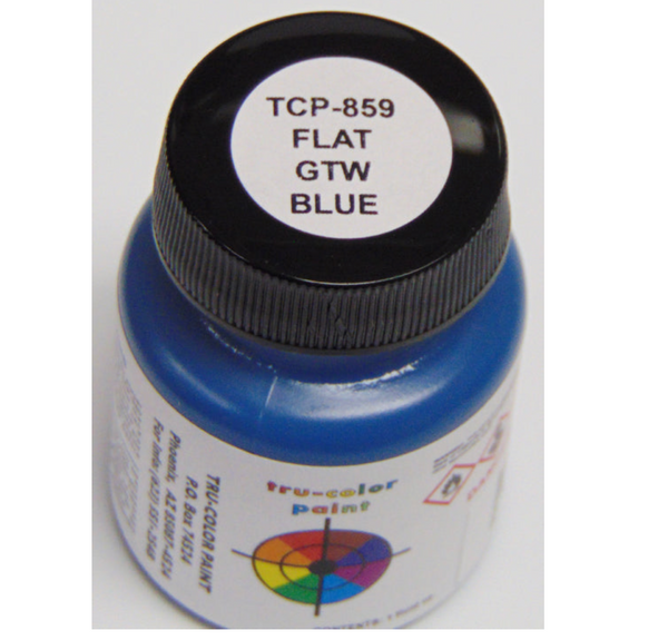 Tru-Color Paint Flat/Brushable Grand Trunk Blue – TCP-859