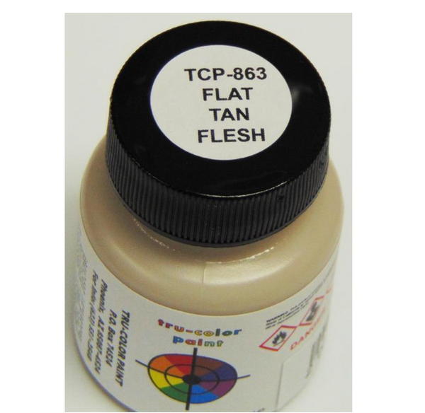 Tru-Color Flat Tan Flesh Brushable 1oz