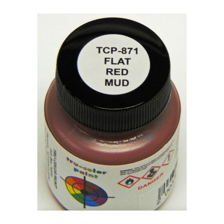 Tru-Color Paint Flat/Brushable Red Mud – TCP-871– product image