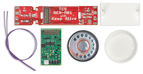 Train Control Systems HO 1753 WDK-ATH-9 Athearn DCC Sound Conversion WOWKit Featuring Audio Assist — exact product view