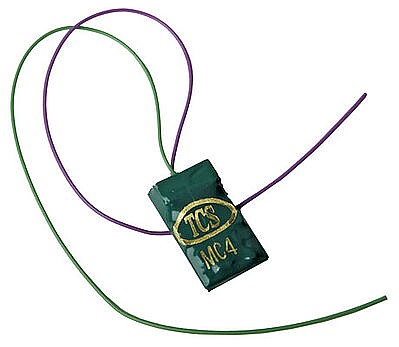TCS MC4A DCC decoder without harness 1349