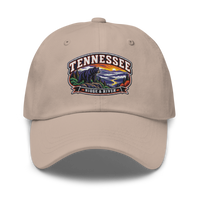 Tennessee embroidered dad hat in Stone