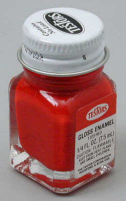 Testors GLOSS RED ENAMEL – TES1103TT — exact product reference
