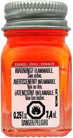 Testors ORANGE FLUORESCENT ENAMEL – TES1173TT — exact product reference