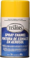 Testors 3oz. Spray Finishing Enamel Gloss Yellow — exact product view