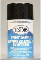 Testors Spray Black Metallic Enamel 3 oz — exact product view