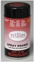 Testors Spray Custom Red Metal Flake 3 oz — exact Testors product image