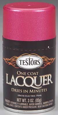 Testors Electric Pink One Coat Lacquer Spray – 1841MT– product image