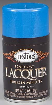Testors Icy Blue One Coat Lacquer Spray – 1844MT– product image