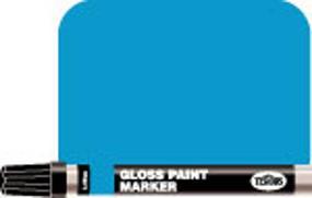 Testors 1/3 oz Enamel Paint Marker Gloss Light Blue — exact product view