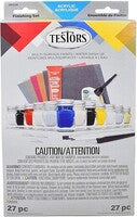 Testors Gray Acrylic Finishing Kit — exact product view